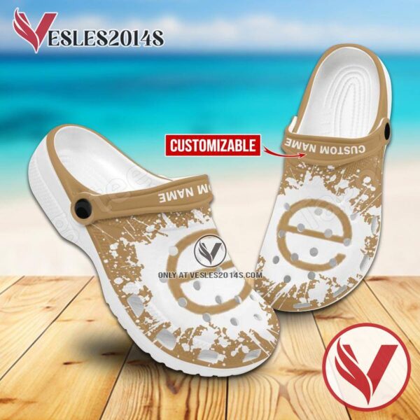 Elevate Salon Institute Custom Crocs Clogs, Unique Footwear For Fans