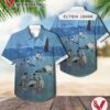 Elton John Blue Moves Album Hawaiian Shirt, Best Gift For Music Lovers Vesles2014S