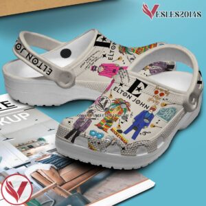 Elton John Music Crocs Crocband Clogs Shoes, Unique Gifts For Fans Style 2 - Vesles2014S 3