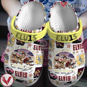 Elvins Presley Music Crocs Crocband Clogs Shoes, Unique Gifts For Fans Style 1 - Vesles2014S