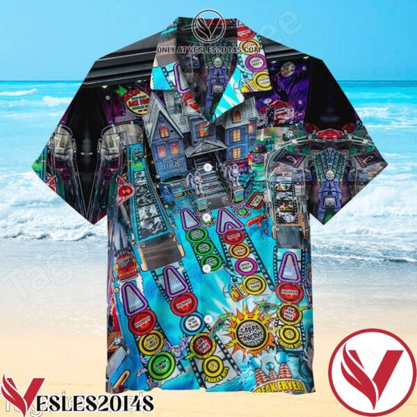 Elvira’s House Of Horrors Pinball Hawaiian Shirt, Unique Gifts For Friends - Vesles2014S 1