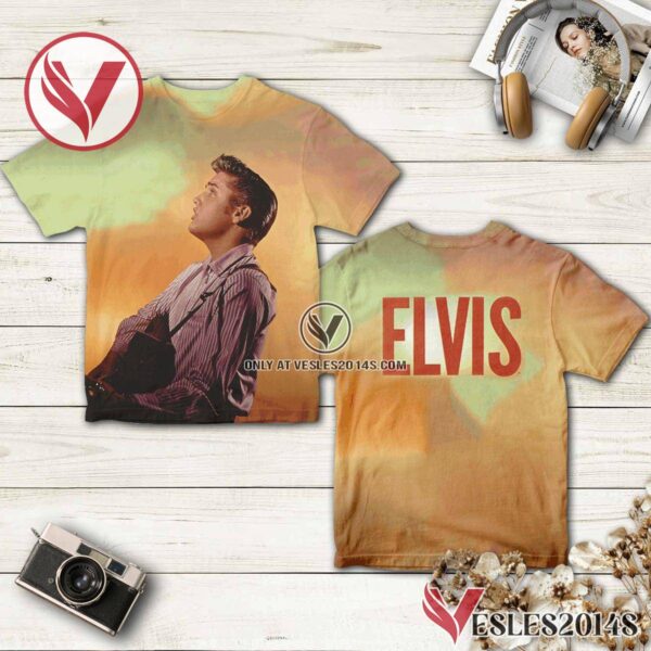 Elvis 1956 Album Cover Shirt, Unique Gifts For Music Lovers - Vesles2014S