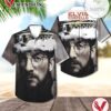 Elvis Costello King Of America Album Cover Hawaiian Shirt, Best Gift For Music Lovers Vesles2014S