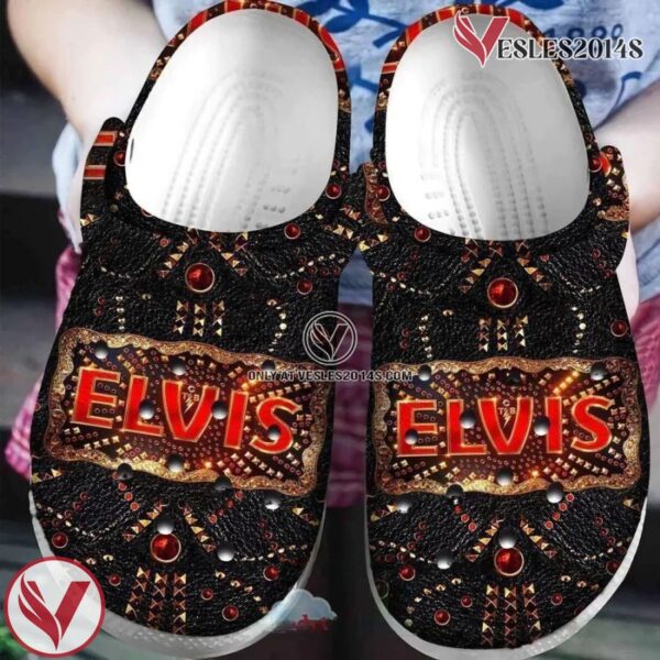 Elvis Crocs Crocband Clogs Comfortable Shoes For Men Women, Unique Gift From  Vesles2014S