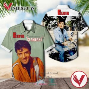 Elvis Presley Clambake Hawaiian Casual Shirt, Best Gifts For Summer Vesles2014S