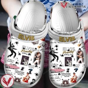 Elvis Presley Crocs Clog Shoes Style 2, Unique Gift From  Vesles2014S