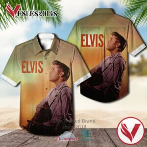 Elvis Presley Elvis Hawaiian Casual Shirt, Best Gifts For Summer Vesles2014S
