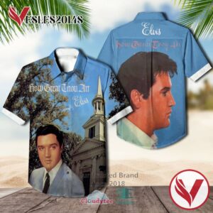 Elvis Presley How Great Thou Art Hawaiian Casual Shirt, Best Gifts For Summer Vesles2014S