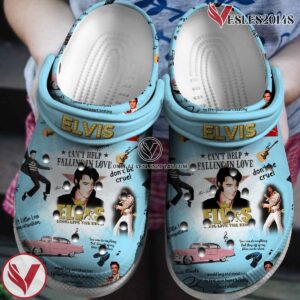 Elvis Presley Music Crocs Crocband Clogs Shoes, Unique Gifts For Fans Style 14 - Vesles2014S