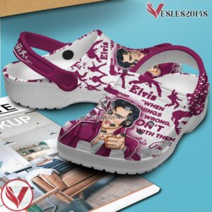 Elvis Presley Music Crocs Crocband Clogs Shoes, Unique Gifts For Fans Style 2 - Vesles2014S 2