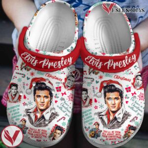 Elvis Presley Music Crocs Crocband Clogs Shoes, Unique Gifts For Fans Style 23 - Vesles2014S
