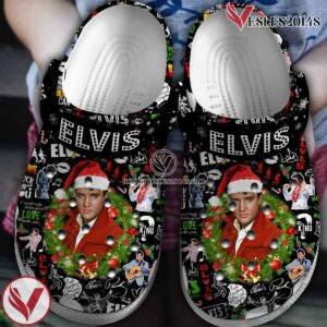 Elvis Presley Music Crocs Crocband Clogs Shoes, Unique Gifts For Fans Style 8 - Vesles2014S