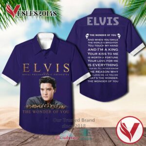 Elvis Presley Royal Philharmonic Orchestra Hawaiian Casual Shirt, Best Gifts For Summer Vesles2014S 1