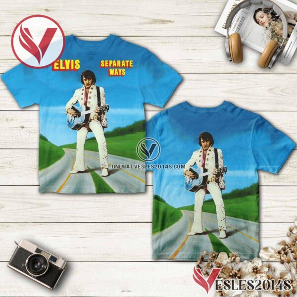 Elvis Presley Separate Ways Album Cover Shirt, Unique Gifts For Music Lovers - Vesles2014S