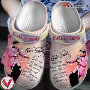 Elvis Presley Singer Music Crocs Crocband Clogs Shoes, Unique Gifts For Fans - Vesles2014S
