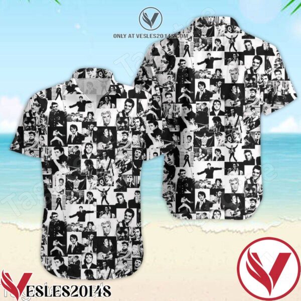 Elvis Presley Unisex Hawaiian Shirt, Unique Gifts For Friends - Vesles2014S 1