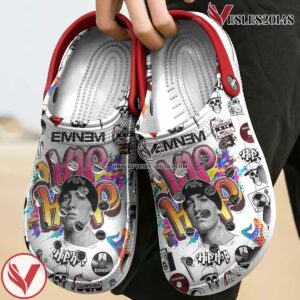 Eminem Rapper Music Crocs Crocband Clogs Shoes, Unique Gifts For Fans Style 1 - Vesles2014S 3