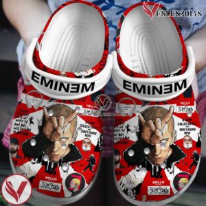 Eminem Rapper Music Crocs Crocband Clogs Shoes, Unique Gifts For Fans Style 5 - Vesles2014S