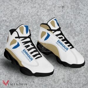 Emmaus Bible College Logo Air Jordan 13 Shoes, Best Sneaker Gifts For Fans - Vesles2014s
