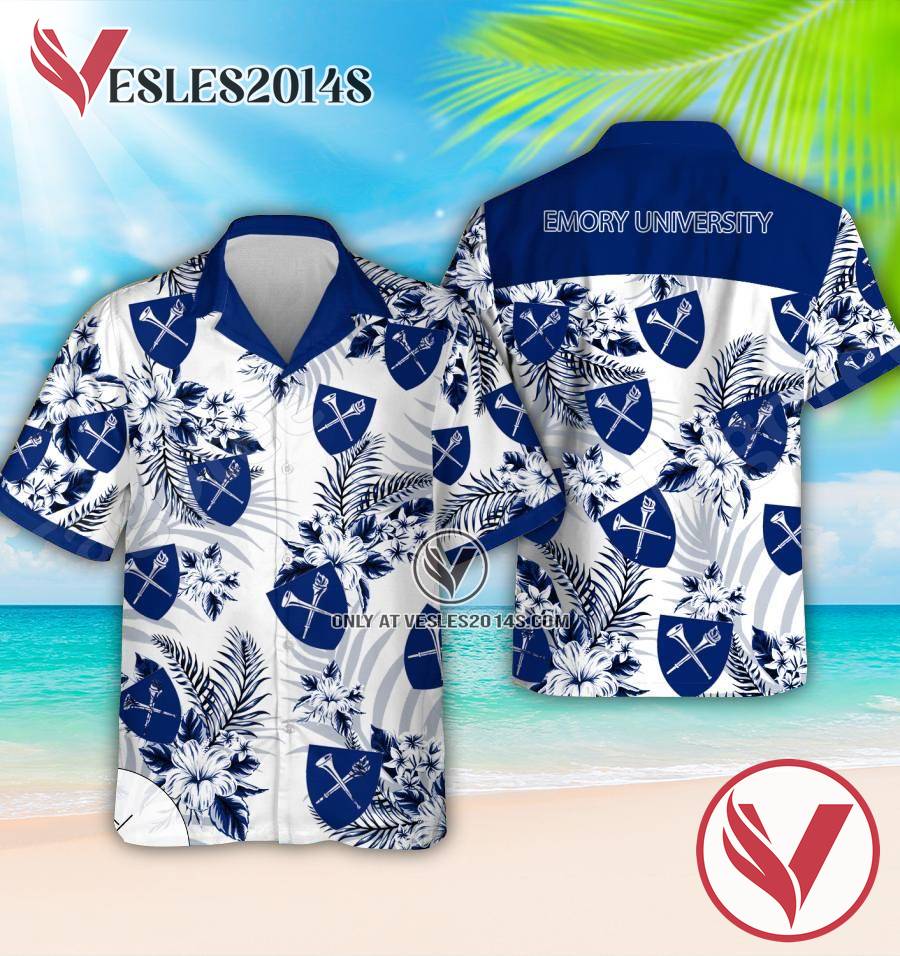 Emory University Hawaiian Suit, Unique Outfit For Fans - Vesles2014S 1