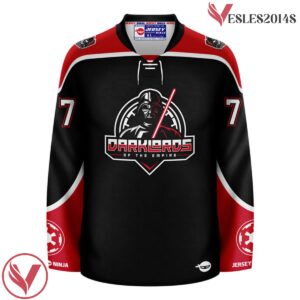 Empire Lord Vader Dark Lords of the Hockey Jersey - Vesles2014S 2