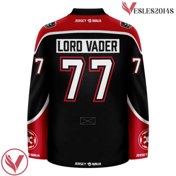 Empire Lord Vader Dark Lords of the Hockey Jersey - Vesles2014S 3