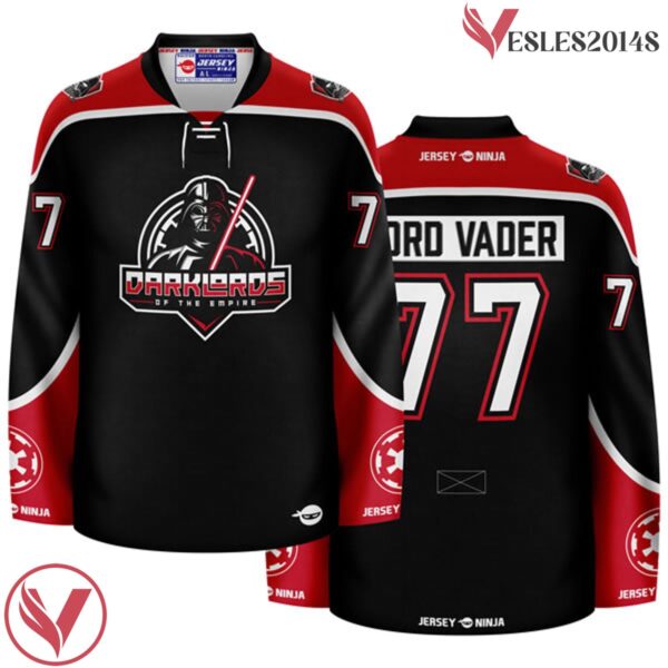 Empire Lord Vader Dark Lords of the Hockey Jersey - Vesles2014S