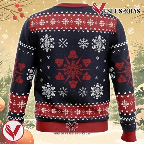 Empire Snowflakes Star Wars Ugly Christmas Sweater, Unique Christmas Gift For Fans - Vesles2014S 1