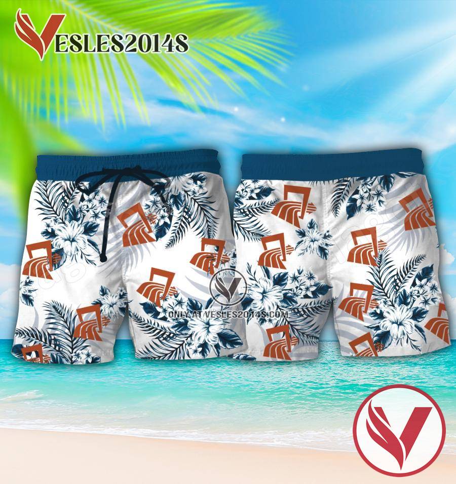 Employment Solutions College for Technical Education Logo Beach Shirts, Shorts, Perfect Gifts Idea In Holiday - Vesles2014S 2