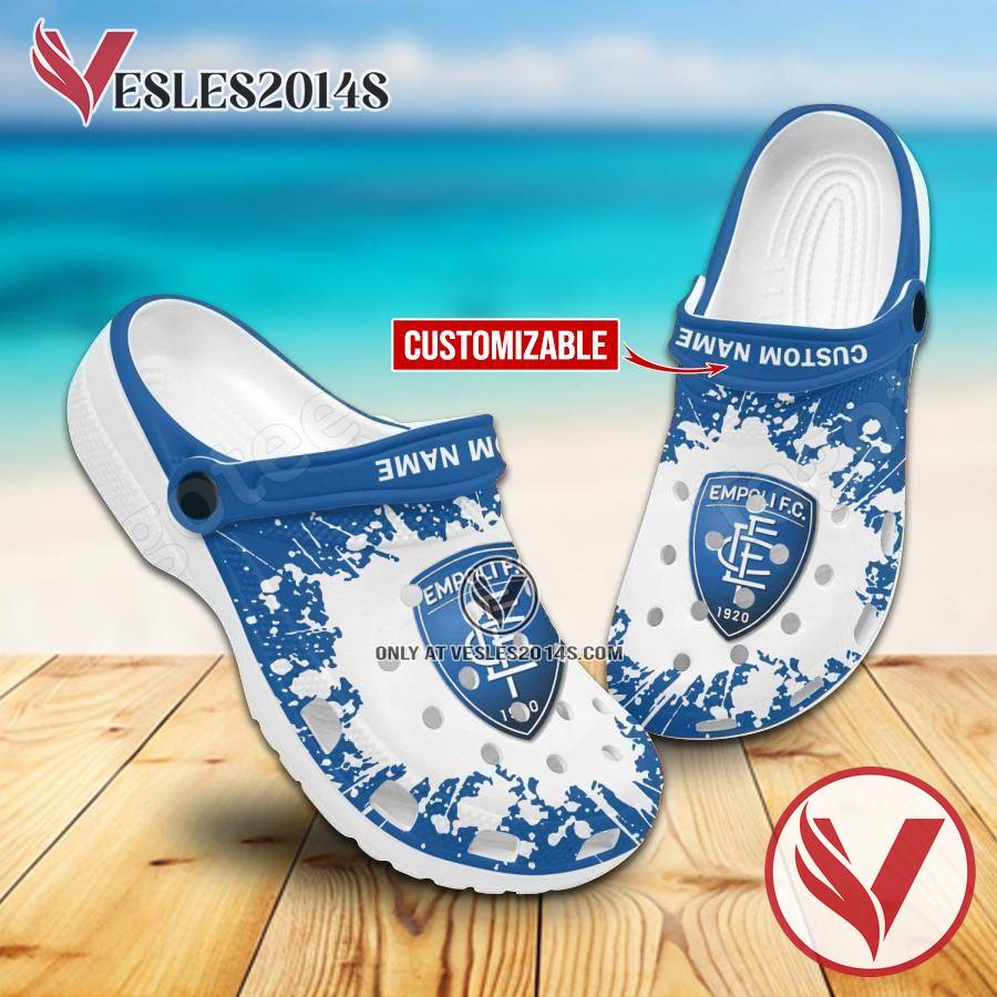Empoli F.C. Logo Custom Crocs Shoes For Men And Women, Unique Clogs Shoes For Fans - Vesles2014S