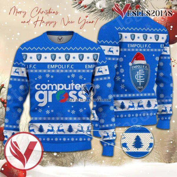 Empoli FC Sport Ugly Christmas Sweater, Unique Gifts For Fans - Vesles2014aS 1
