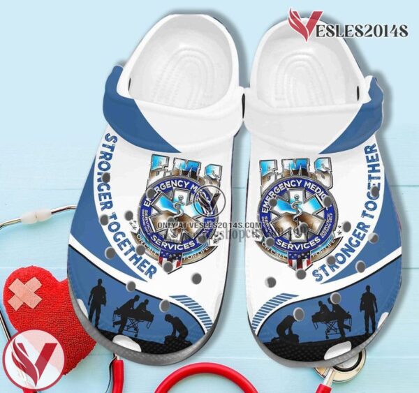 Ems Worker Team Partner Shoes For Men Women- Ems Strong Together Shoes Croc Clogs Gifts Birthday, Unique Gift From  Vesles2014S
