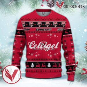 En Avant Guingamp Sport Ugly Christmas Sweater, Unique Gifts For Fans - Vesles2014aS 2
