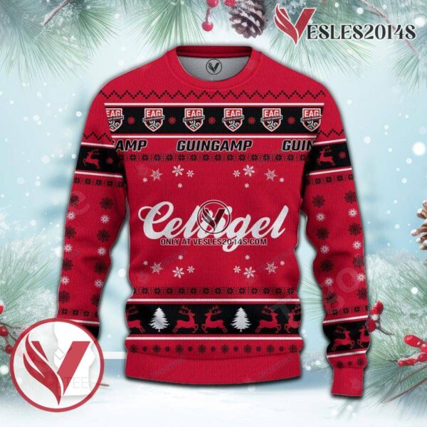 En Avant Guingamp Sport Ugly Christmas Sweater, Unique Gifts For Fans - Vesles2014aS 2