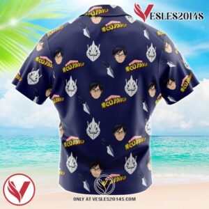 Engine Ida Tenya My Hero Academia Hawaiian Button Up Shirt, Perfect Gifts For Anime Lovers - Vesles2014S 1
