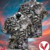 Engine Parts Bikers Don’t Go Gray We Turn Chrome Hawaiian Shirt, Unique Gifts For Friends - Vesles2014S 1