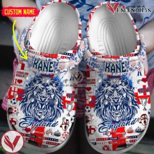 England National Football TeamCrocs Crocband Clogs Shoes Comfortable For Men Women and Kids, Unique Gift From  Vesles2014S