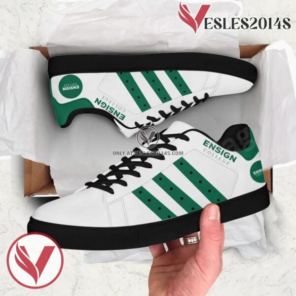 Ensign College Logo Stan Smith Sneakers For Men And Women Vesles2014S 1