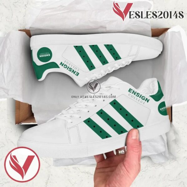 Ensign College Logo Stan Smith Sneakers For Men And Women Vesles2014S