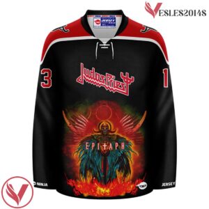 Epitaph Judas Priest Black Jersey - Vesles2014S 3