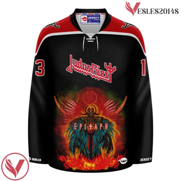 Epitaph Judas Priest Black Jersey - Vesles2014S 3