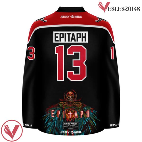 Epitaph Judas Priest Black Jersey - Vesles2014S 4