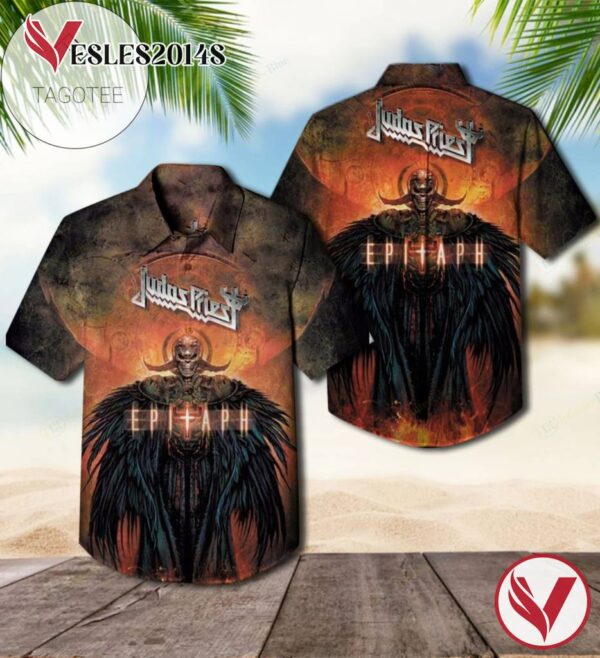 Epitaph Live Album By Judas Priest Hawaiian Shirt, Best Gift For Music Lovers Vesles2014S