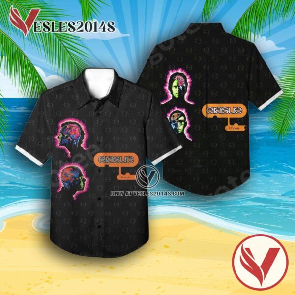 Erasure Chorus Album Cover Hawaiian Shirt, Unique Gifts For Music Lovers - Vesles2014S