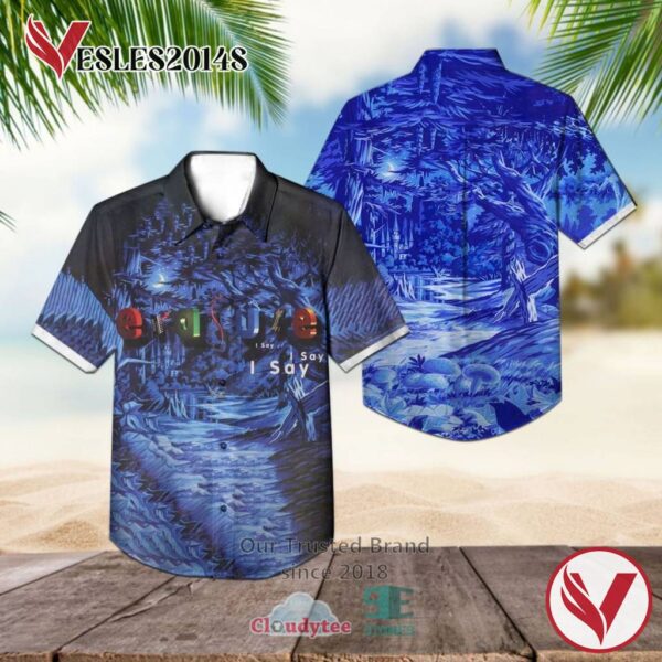 Erasure I Say I Say I Say 1994 Album Hawaiian Shirt, Best Gift For Music Lovers Vesles2014S