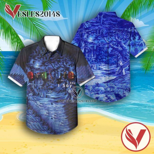 Erasure I Say I Say I Say Album Cover Hawaiian Shirt, Unique Gifts For Music Lovers - Vesles2014S