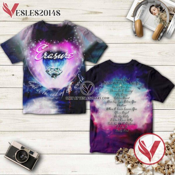 Erasure Light At The End Of The World Album Cover Shirt, Unique Gifts For Music Lovers - Vesles2014S