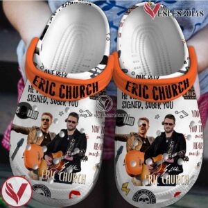 Eric Church Music Crocs Crocband Clogs Shoes, Unique Gifts For Fans Style 3 - Vesles2014S