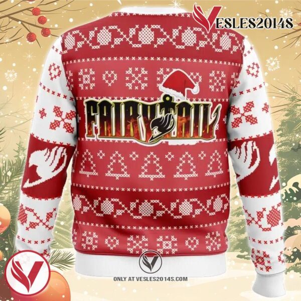 Erza Scarlet Fairy Tail Ugly Christmas Sweater, Unique Christmas Gift For Fans - Vesles2014S 1