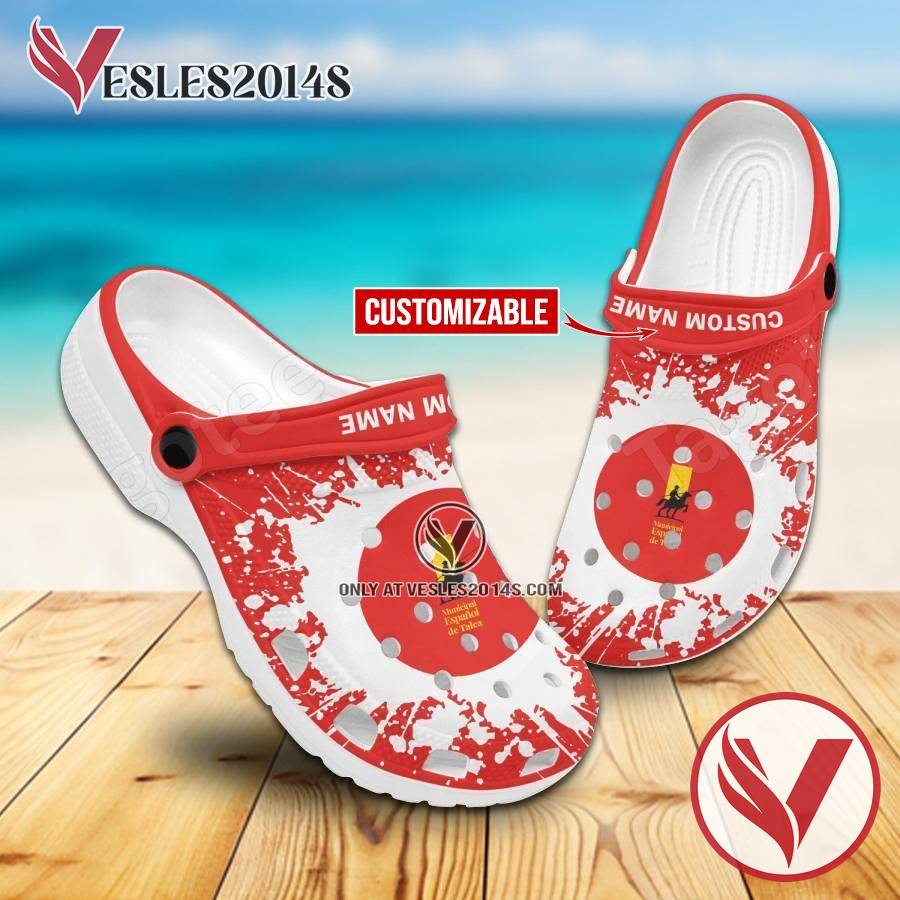 Espanol de Talca Logo Crocs Shoes For Men And Women, Unique Clogs Shoes For Fans - Vesles2014S